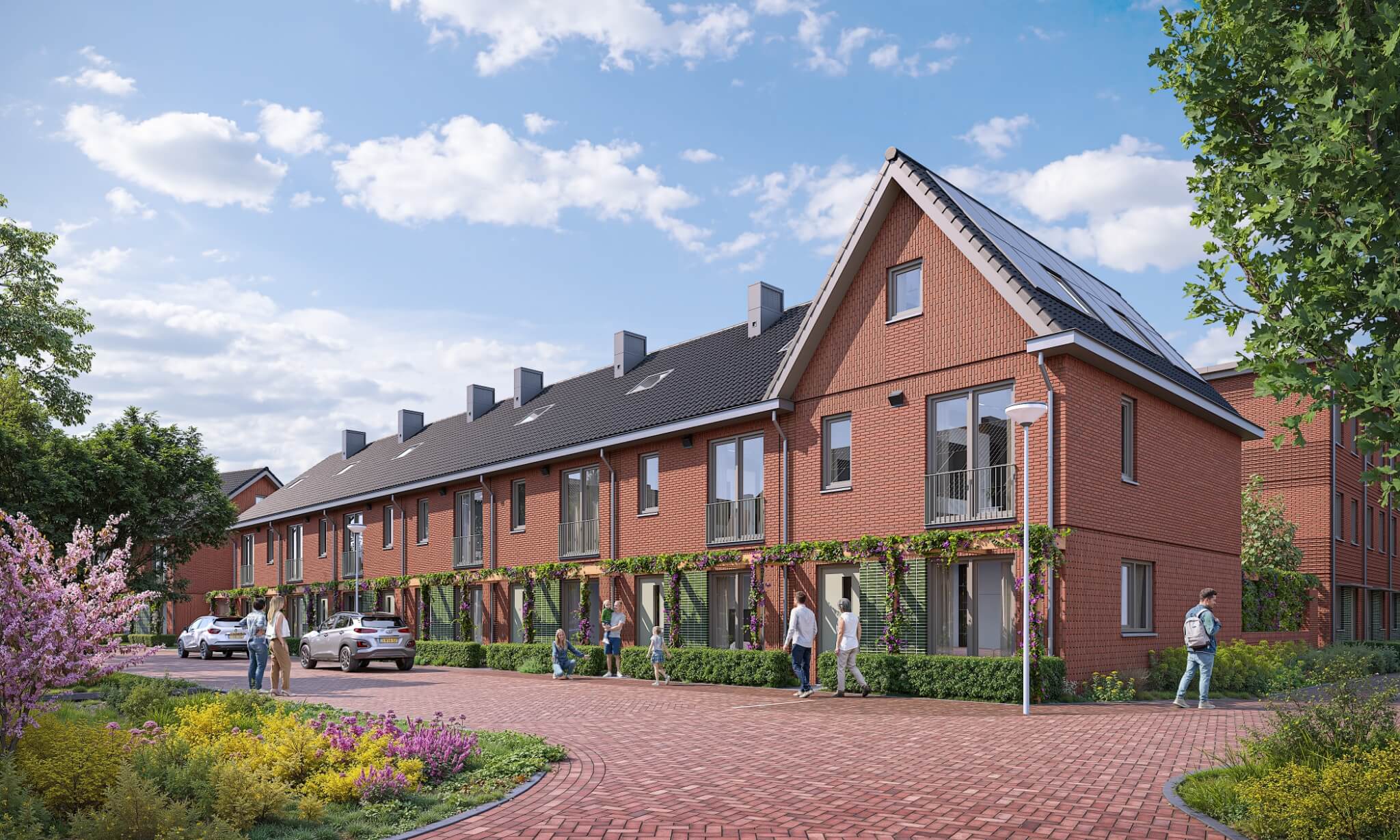 Deze impressie laat zien hoe Mosaïek eruit kan komen te zien.